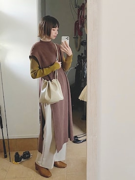 erinapichaさん（レディース・163cm）の冬コーディネート