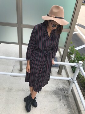 「Janiss（ジャニス）のアイテム」を使った、JANISS STAFFさん（レディース・160cm）の秋コーディネート