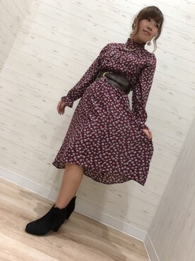 「Janiss（ジャニス）のアイテム」を使った、JANISS STAFFさん（レディース・160cm）の秋コーディネート