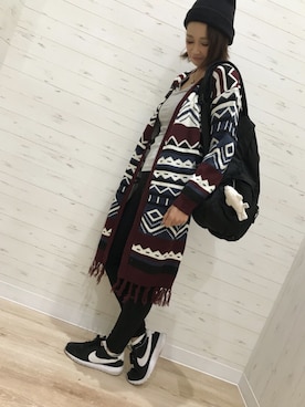 「Janiss（ジャニス）のアイテム」を使った、JANISS STAFFさん（レディース・160cm）の秋コーディネート