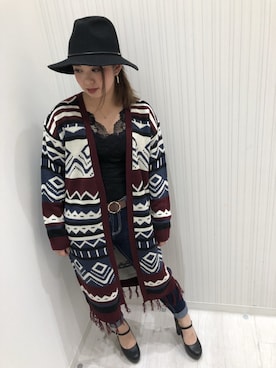 「Janiss（ジャニス）のアイテム」を使った、JANISS STAFFさん（レディース・160cm）の秋コーディネート