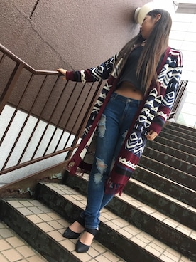「Janiss（ジャニス）のアイテム」を使った、JANISS STAFFさん（レディース・160cm）の秋コーディネート