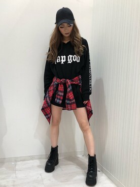 「Janiss（ジャニス）のアイテム」を使った、JANISS STAFFさん（レディース・160cm）の秋コーディネート
