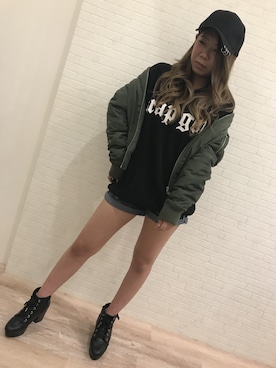 「Janiss（ジャニス）のアイテム」を使った、JANISS STAFFさん（レディース・160cm）の秋コーディネート