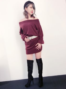「Janiss（ジャニス）のアイテム」を使った、JANISS STAFFさん（レディース・160cm）の秋コーディネート