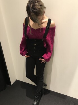 「Janiss（ジャニス）のアイテム」を使った、JANISS STAFFさん（レディース・160cm）の秋コーディネート
