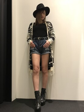 「Janiss（ジャニス）のアイテム」を使った、JANISS STAFFさん（レディース・160cm）の秋コーディネート
