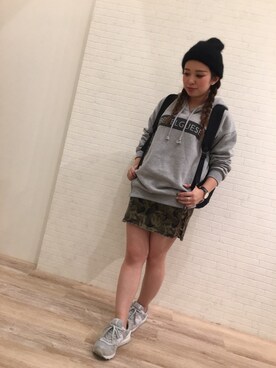 「Janiss（ジャニス）のアイテム（トップス）」を使った、JANISS STAFFさん（レディース・160cm）の秋コーディネート