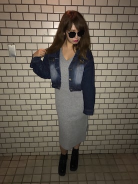 「Janiss（ジャニス）のアイテム」を使った、JANISS STAFFさん（レディース・160cm）の秋コーディネート