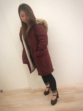 「Janiss（ジャニス）のアイテム」を使った、JANISS STAFFさん（レディース・160cm）の秋コーディネート