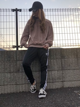 「Janiss（ジャニス）のアイテム」を使った、JANISS STAFFさん（レディース・160cm）の冬コーディネート