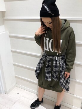 「Janiss（ジャニス）のアイテム」を使った、JANISS STAFFさん（レディース・160cm）の冬コーディネート