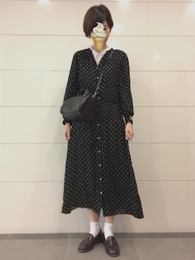 「ニコアンド」｜「アイテム（その他トップス）」を使った、サワデー【PARASTICA】さん（レディース・163cm）の春コーディネート