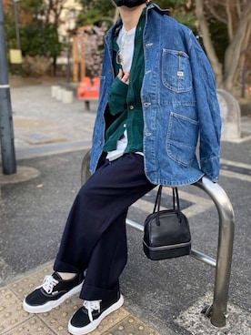 「コーデュロイシャツ」｜patumiさん（レディース・163cm）の春コーディネート