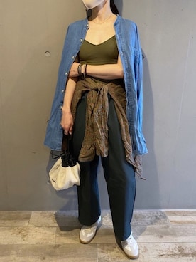 「RED KAP（レッドキャップ）のアイテム」を使った、patumiさん（レディース・163cm）の夏コーディネート