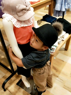 塩顔系男子な息子さんのコーディネート