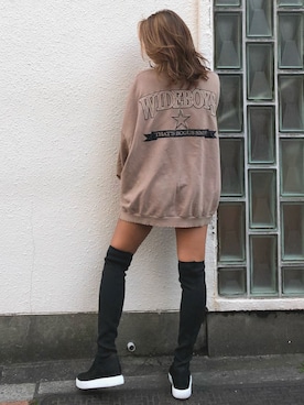 「ESPERANZA（エスペランサ）のアイテム」を使った、yukino さん（レディース・164cm）の秋コーディネート