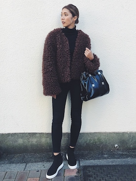 「ootd」｜yukino さん（レディース・164cm）の秋コーディネート