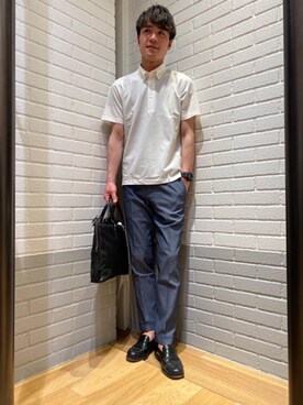 中西晴彦さん(メンズ・180cm)の夏コーディネート