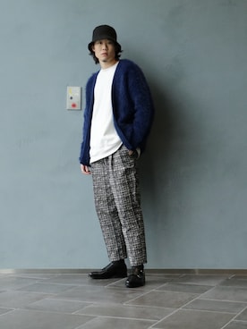 松本 幸さん（メンズ・180cm）の秋コーディネート