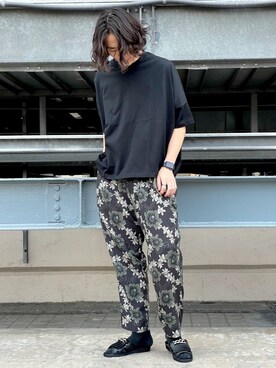 松本 幸さん(メンズ・180cm)の春コーディネート