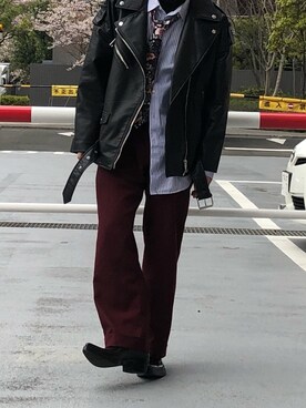 リーズ 楽な 半ば H M ライダース メンズ I Vis Jp