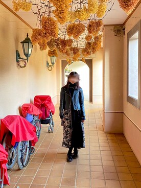 「CRY.（クライ）のアイテム」を使った、ai.さん（レディース・154cm）の春コーディネート