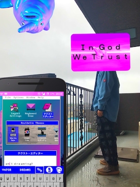 鴉難柳真さんのコーディネート