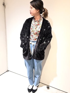 「I am I in fact...（アイアムアイインファクト）のアイテム」を使った、I am I ONEROOMさん（レディース・159cm）の秋コーディネート