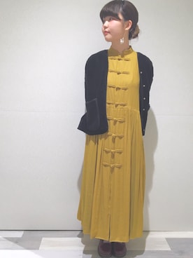 「I am I in fact...（アイアムアイインファクト）のアイテム（ブルゾン）」を使った、I am I ONEROOMさん（レディース・158cm）の秋コーディネート