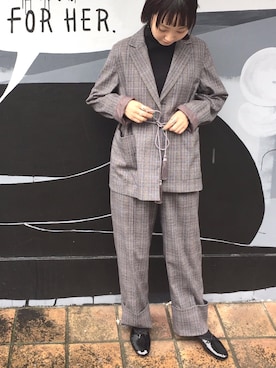 I am I ONEROOMさん(レディース・157cm)の秋コーディネート