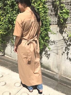 「Tシャツワンピ」｜I am I ONEROOMさん（レディース・160cm）の夏コーディネート