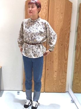 「I am I in fact...（アイアムアイインファクト）のアイテム（パンツ）」を使った、I am I ONEROOMさん（レディース・167cm）の秋コーディネート