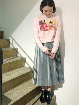 I am I ONEROOMさん（レディース・166cm）の冬コーディネート