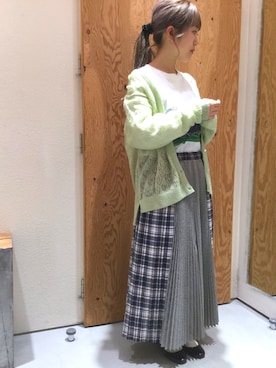 「YEAR FEW OF MY FAVORITE THINGS（イヤーフューオブマイフェイバリットシングス）のアイテム」を使った、I am I ONEROOMさん（レディース・152cm）の冬コーディネート