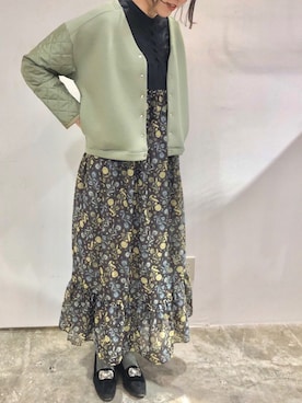 「YEAR FEW OF MY FAVORITE THINGS（イヤーフューオブマイフェイバリットシングス）のアイテム」を使った、I am I ONEROOMさん（レディース・162cm）の春コーディネート