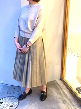 「YEAR FEW OF MY FAVORITE THINGS（イヤーフューオブマイフェイバリットシングス）のアイテム」を使った、I am I ONEROOMさん（レディース・165cm）の春コーディネート