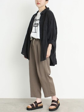 I am I ONEROOMさん（レディース・161cm）の夏コーディネート