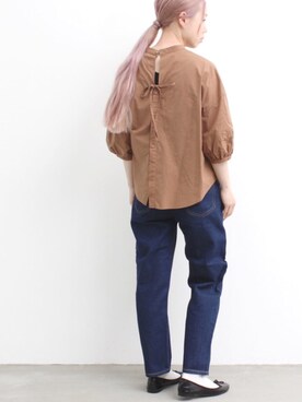 「I am I in fact...（アイアムアイインファクト）のアイテム（パンツ）」を使った、I am I ONEROOMさん（レディース・159cm）の夏コーディネート