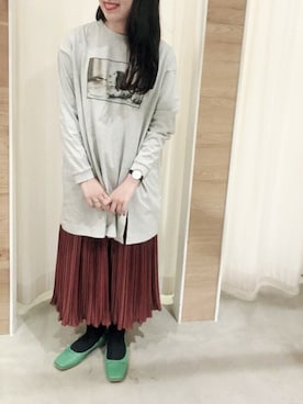 「I am I in fact...（アイアムアイインファクト）のアイテム」を使った、I am I ONEROOMさん（レディース・160cm）の夏コーディネート