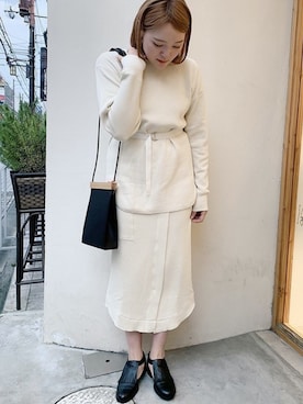「YEAR FEW OF MY FAVORITE THINGS（イヤーフューオブマイフェイバリットシングス）のアイテム」を使った、I am I ONEROOMさん（レディース・165cm）の秋コーディネート
