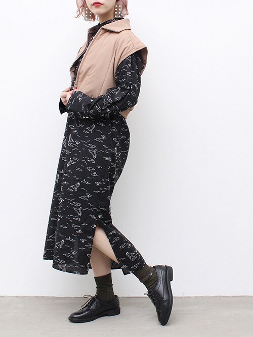 I Am I Oneroom I Am I Oneroom I Am I In Fact のワンピースを使ったコーディネート Wear