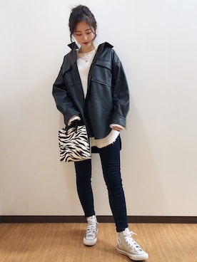 yorisa さん（レディース・163cm）の冬コーディネート