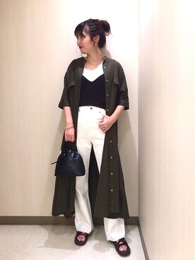 yorisa さん（レディース・163cm）の夏コーディネート