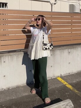 yorisa さん（レディース・163cm）の夏コーディネート