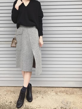 ukapiさん(レディース・158cm)の冬コーディネート