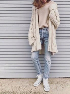 ukapiさん（レディース・158cm）の冬コーディネート