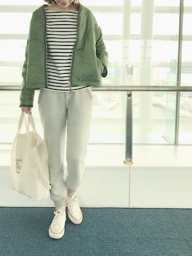 「NOLLEY’S（ノーリーズ）のアイテム（ジャケット/アウター）」を使った、ukapiさん（レディース・158cm）の冬コーディネート