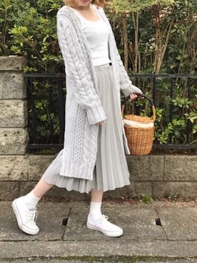 ukapiさん（レディース・158cm）の春コーディネート