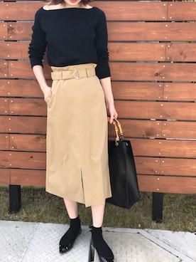 ukapiさん（レディース・158cm）の春コーディネート